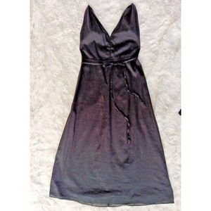 Gap Designed And Crafted Women's strappy Dress Size 0 Black cotton viscose Pocke